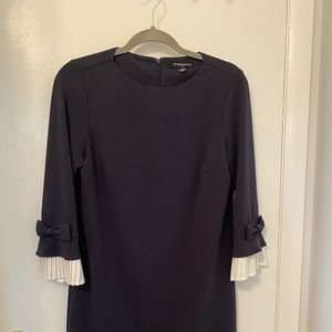 Navy blue work dress size 6 Sharagano